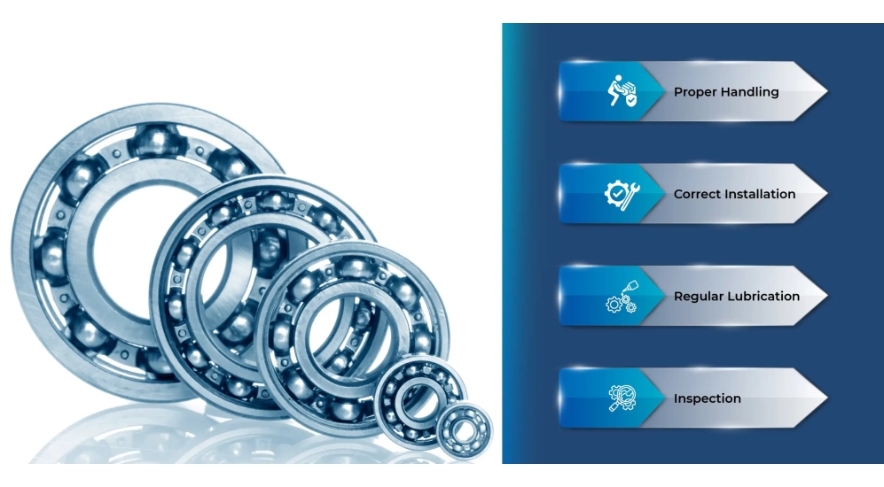 Heavy-duty mining bearings and industrial lubricants for crushers, conveyors and drilling machines.