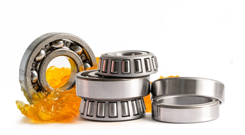 CNC machine with precision bearings, timing belts, and linear guideways for high-accuracy automation.