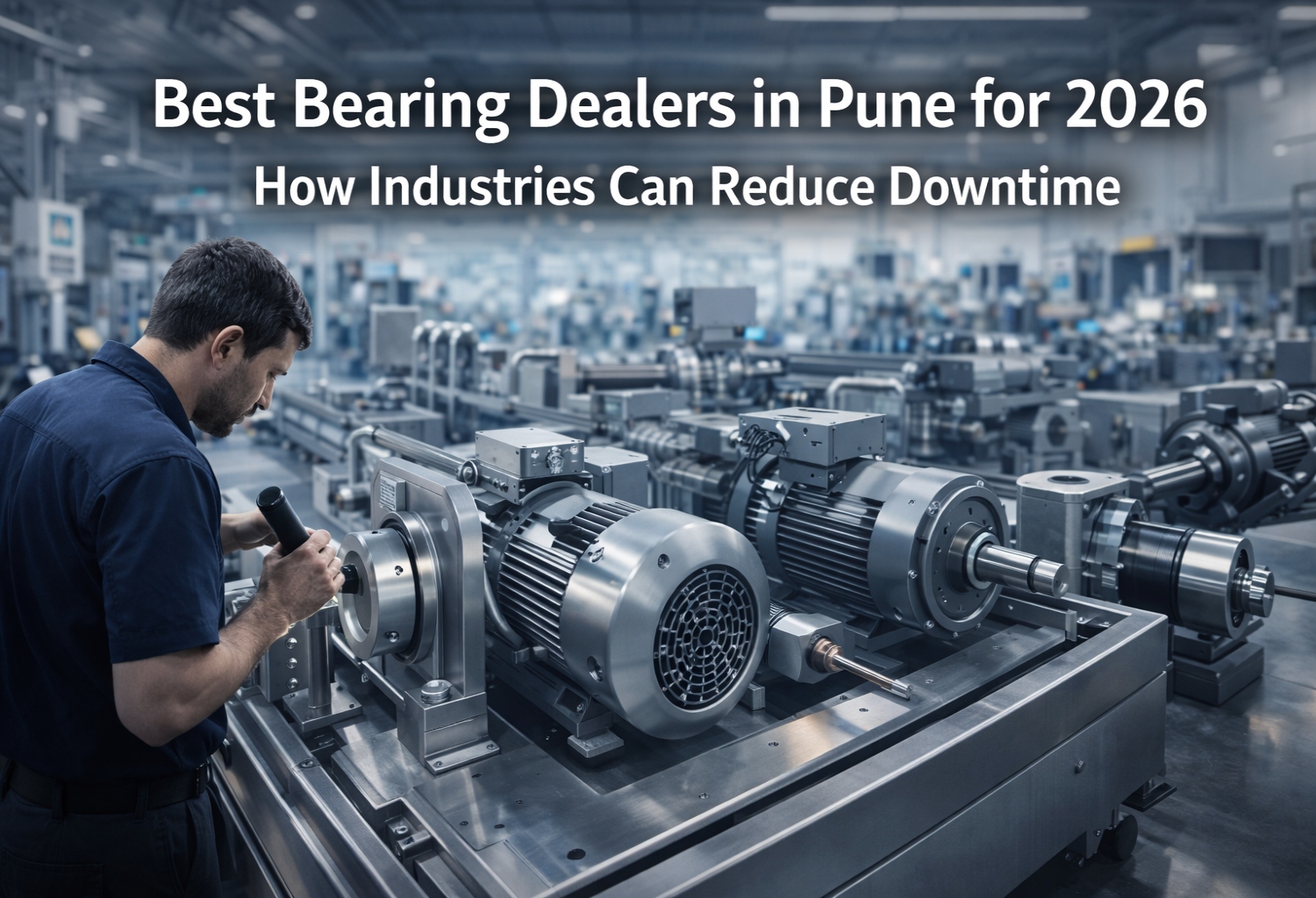 Best Bearing Dealers in Pune supplying industrial bearings for manufacturing plants