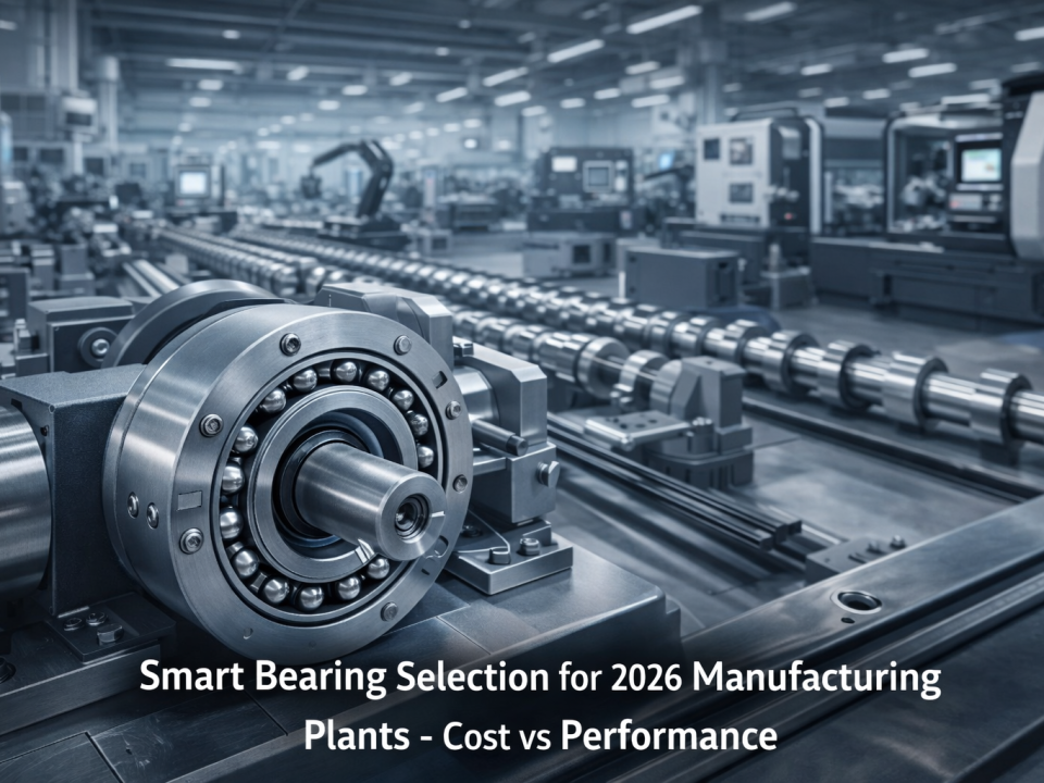 Smart bearing selection for manufacturing plants to improve machine reliability in 2026